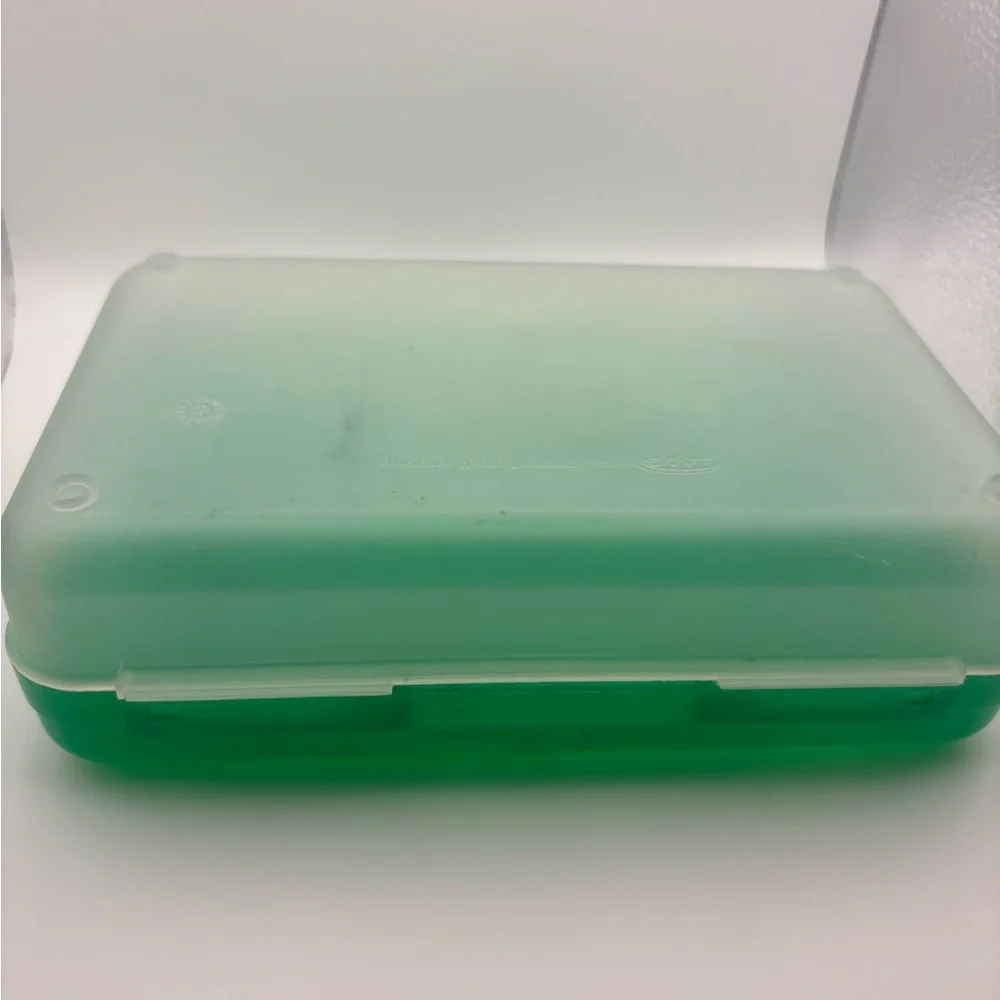 Vintage Spacemaker green pencil box